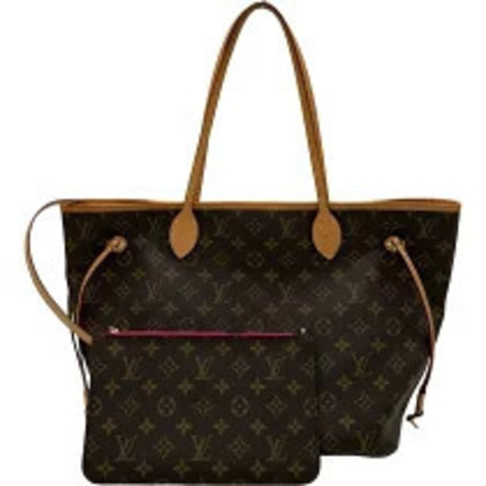 Louis Vuitton Neverfull Brown Monogram Tote Bag